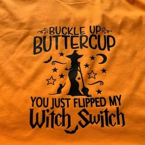 Tops - Suck it Up Buttercup Witch Switch Tee Tops - Suck it Up Buttercup Witch Switch Tee